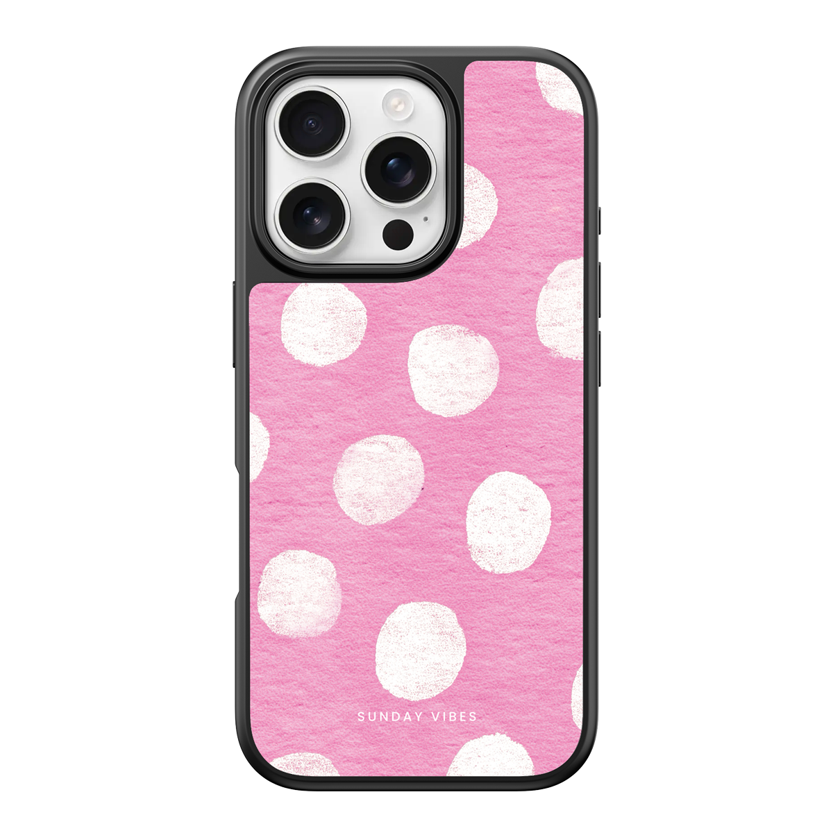 Rosy Polka Reverie iPhone Case