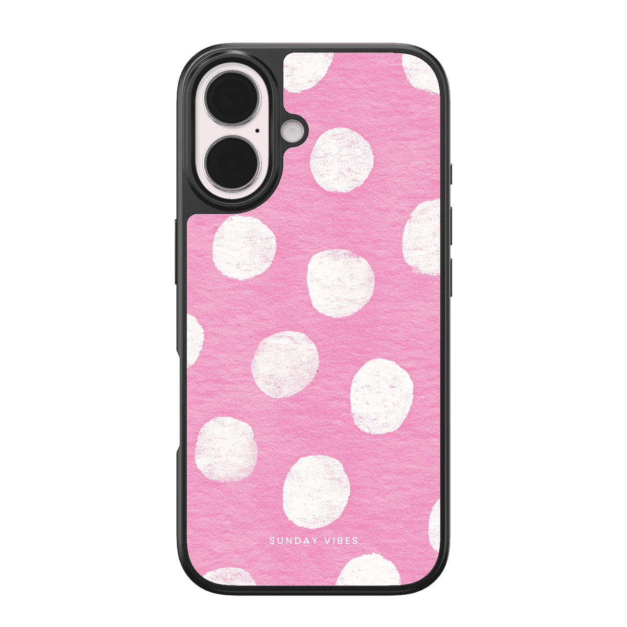 Rosy Polka Reverie iPhone Case