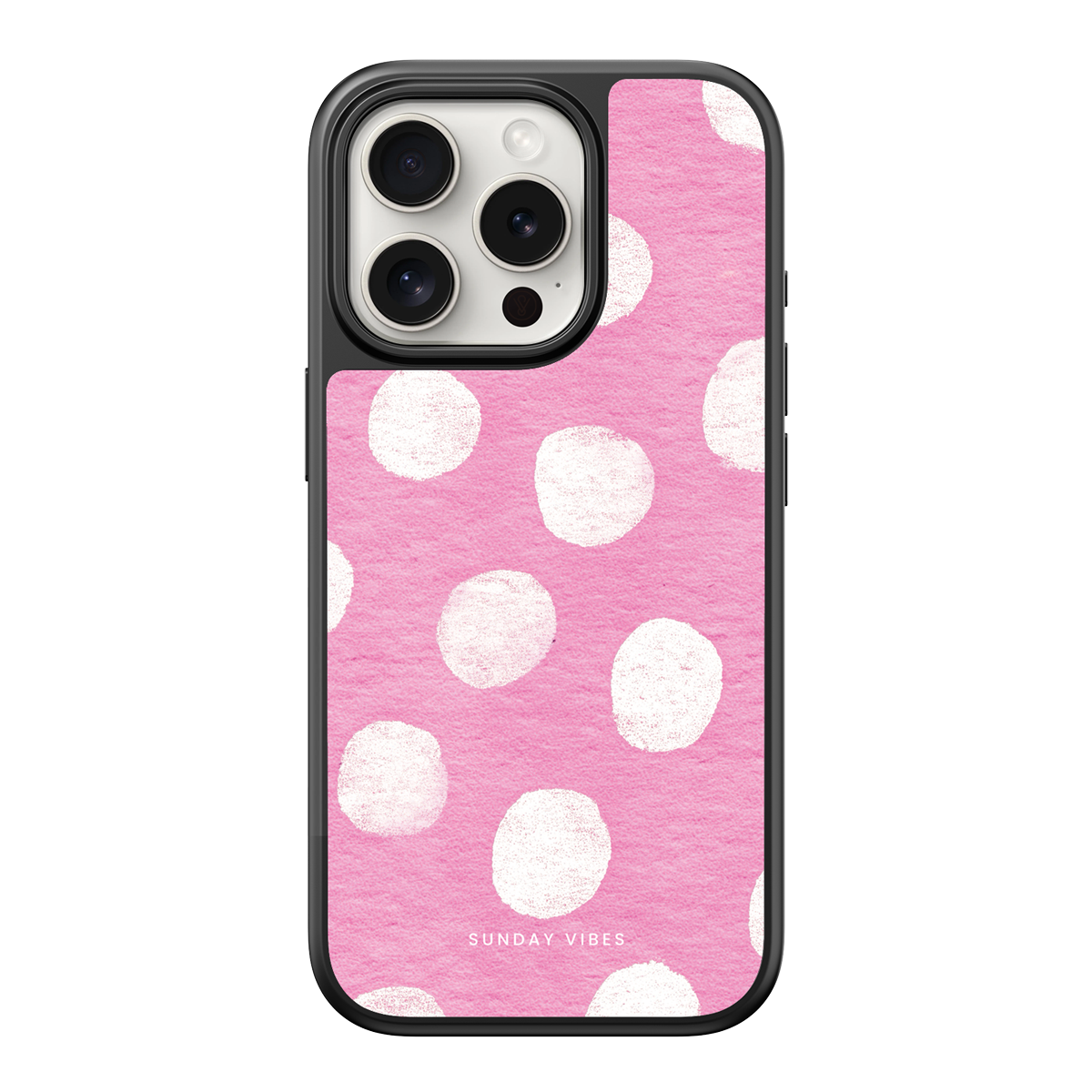 Rosy Polka Reverie iPhone Case