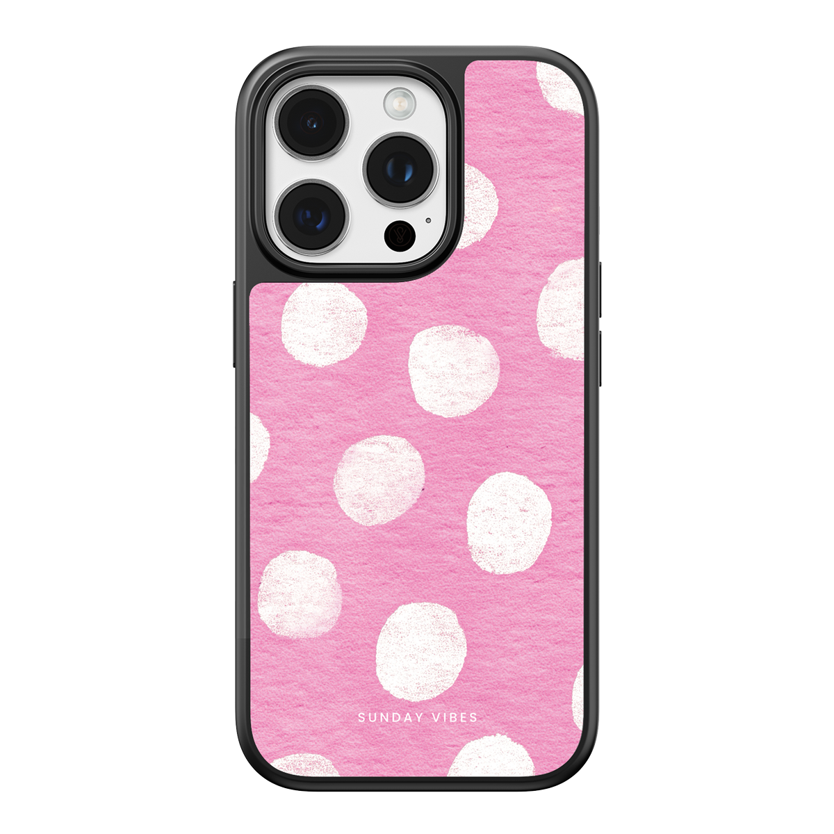Rosy Polka Reverie iPhone Case