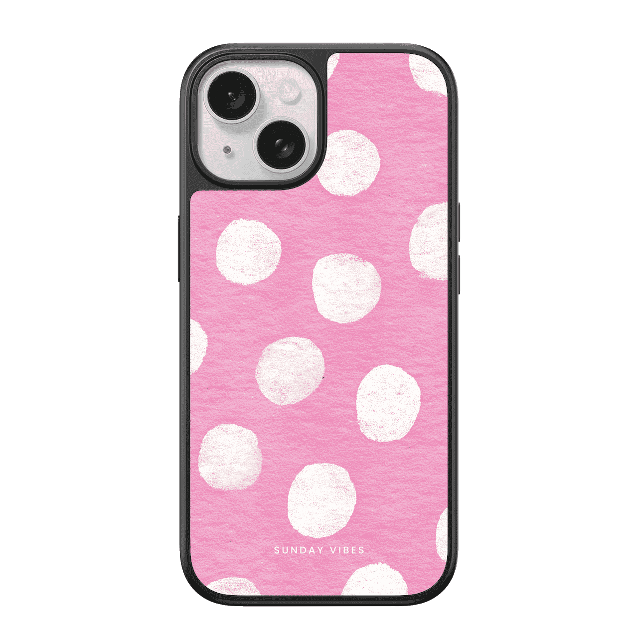 Rosy Polka Reverie iPhone Case