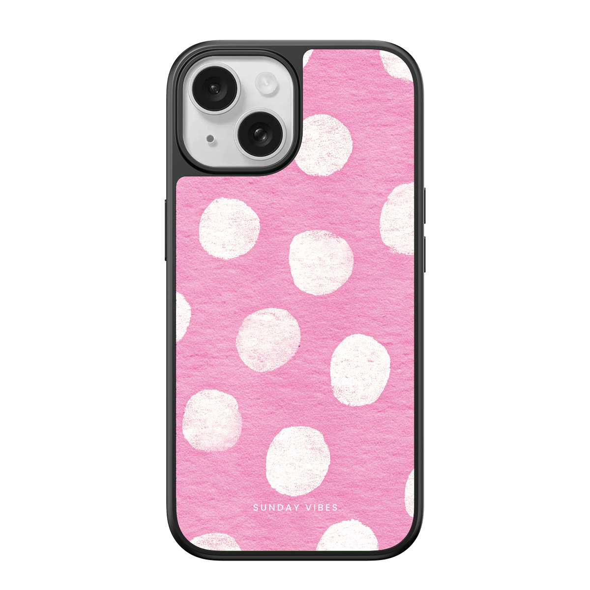Rosy Polka Reverie iPhone Case