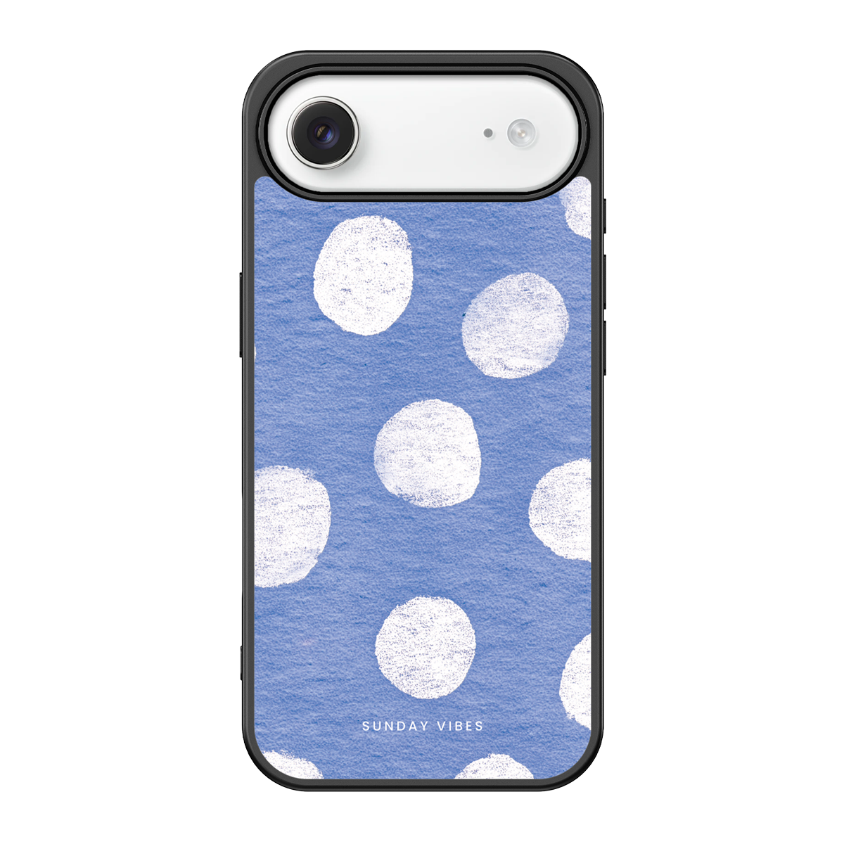 Azure Polka Serenade iPhone Case