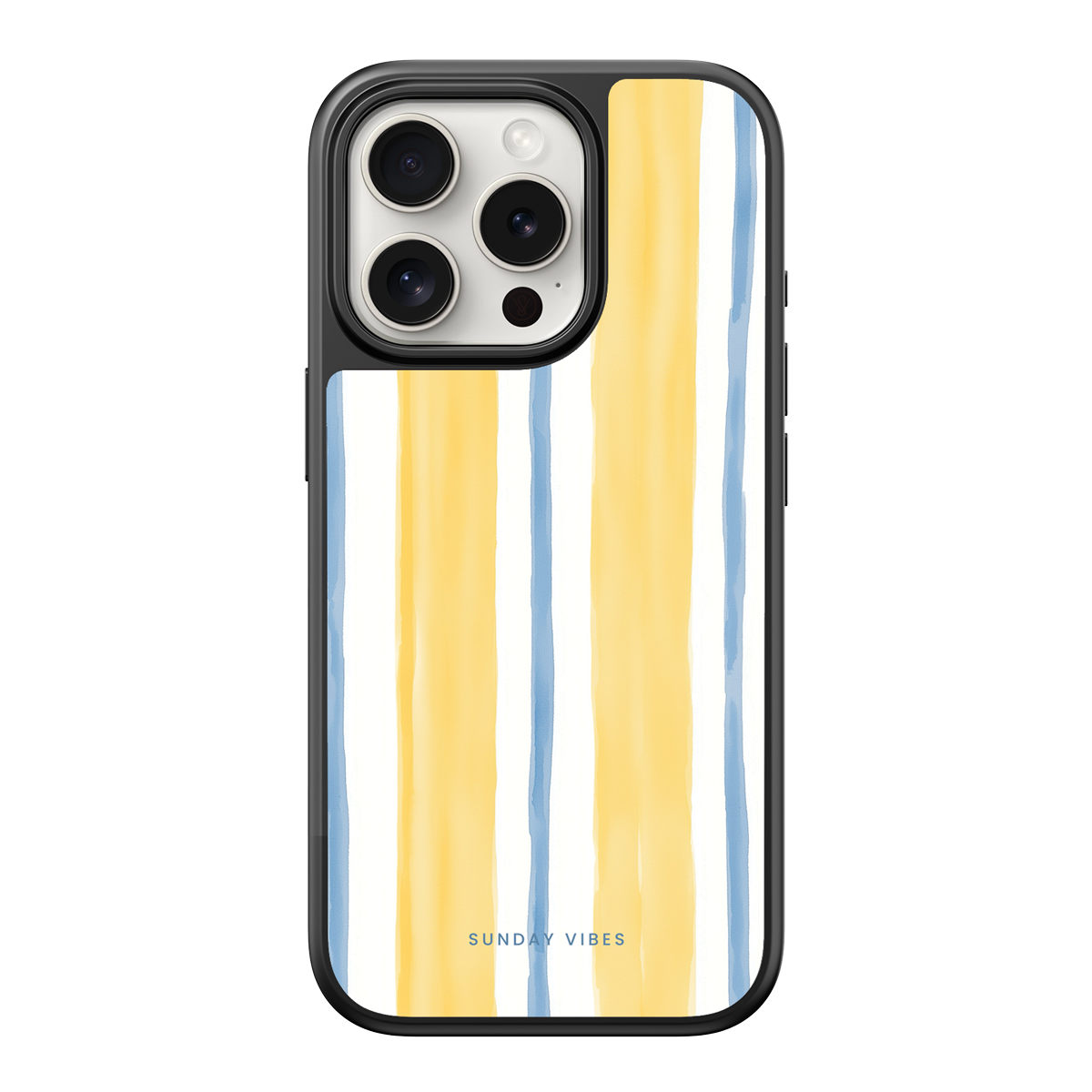 Citrus Sky Stripe iPhone Case