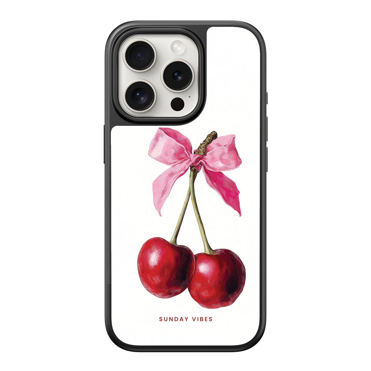Cherry Charm iPhone Case