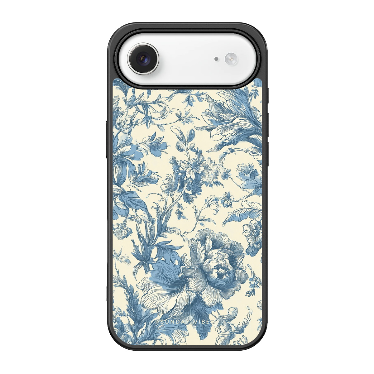 Celestial Blue Bloom iPhone Case