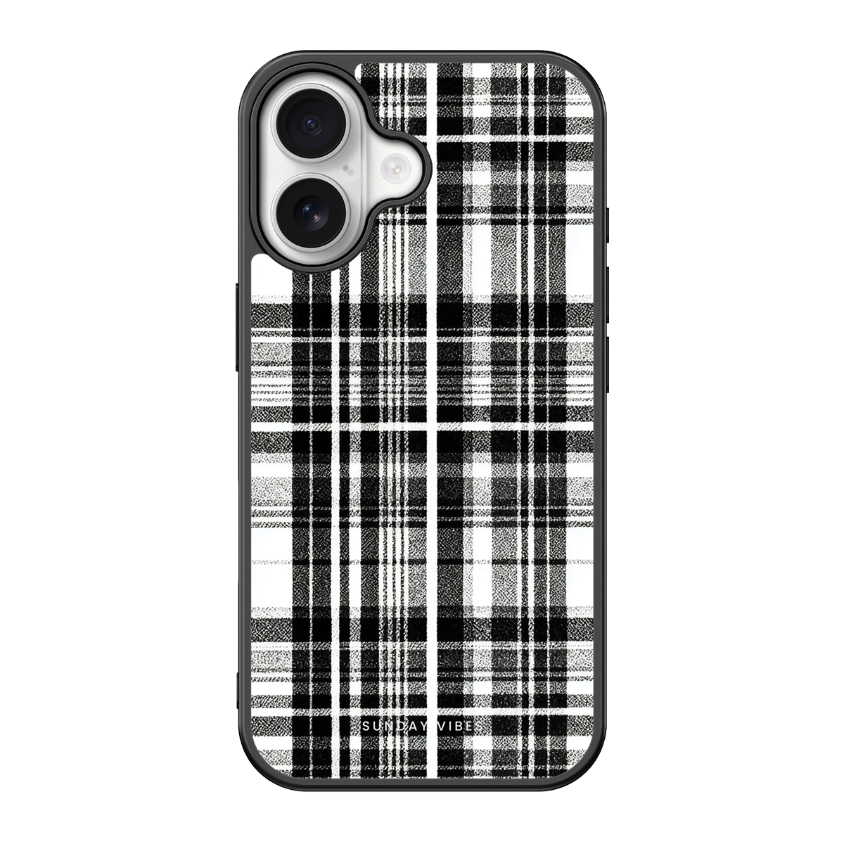Mono Static iPhone Case