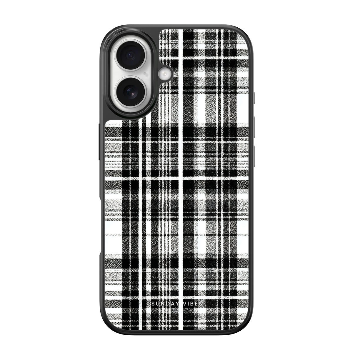 Mono Static iPhone Case