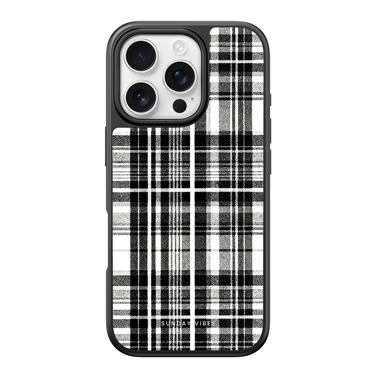 Mono Static iPhone Case