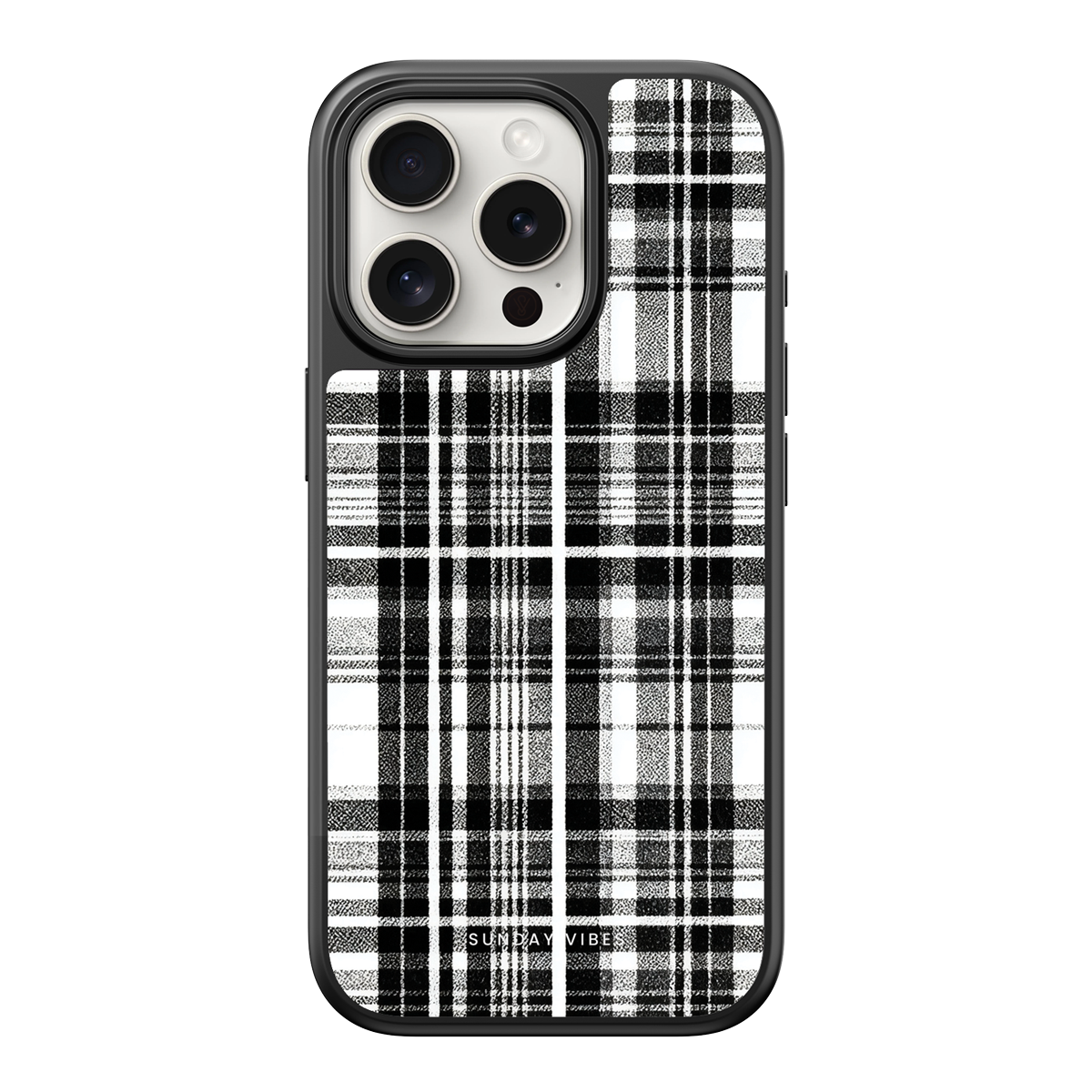 Mono Static iPhone Case