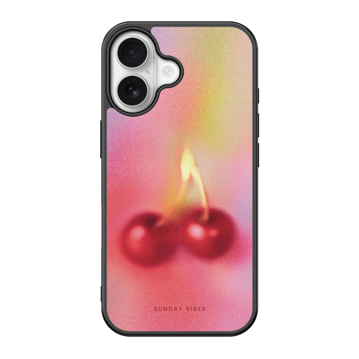 Cherry Flame iPhone Case