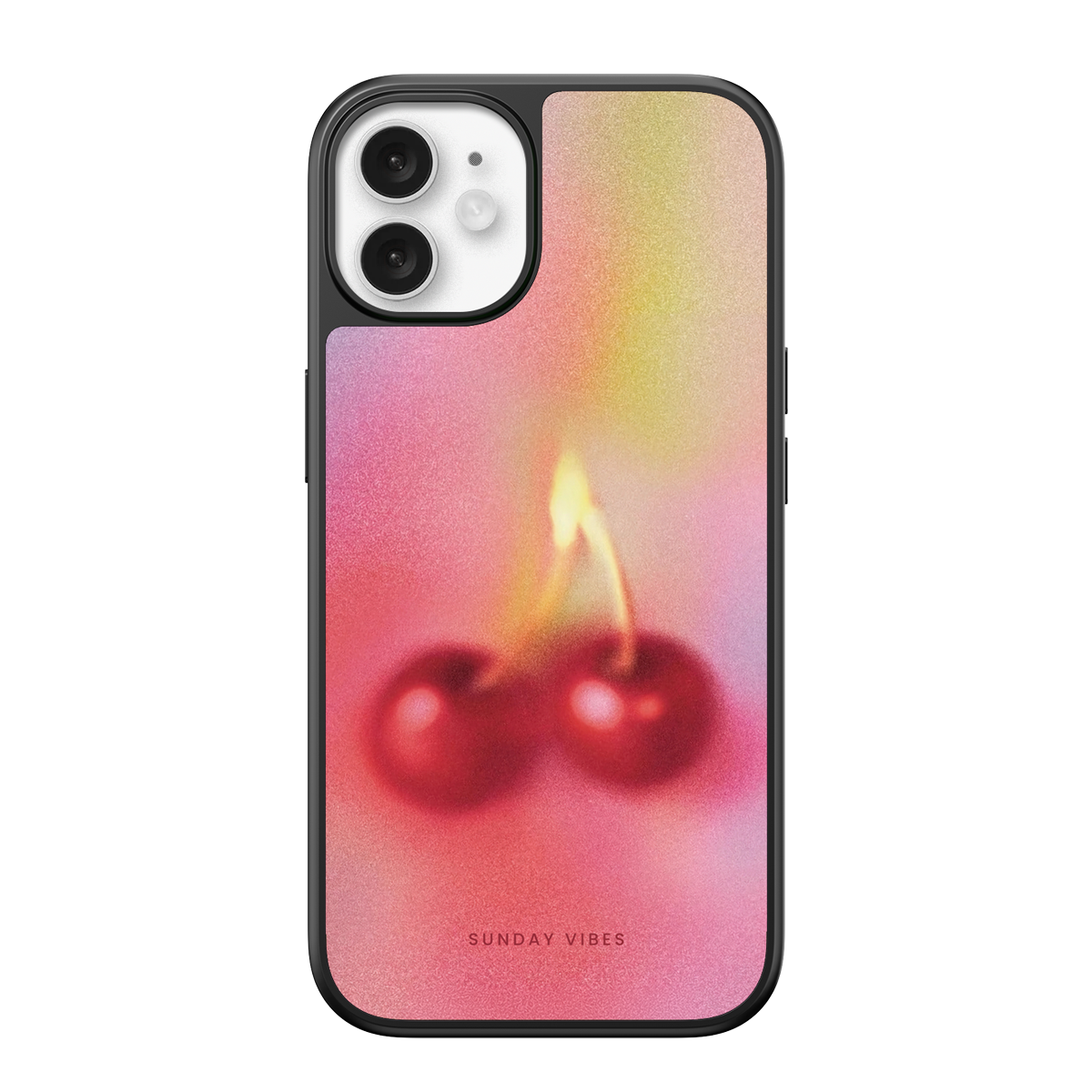 Cherry Flame iPhone Case