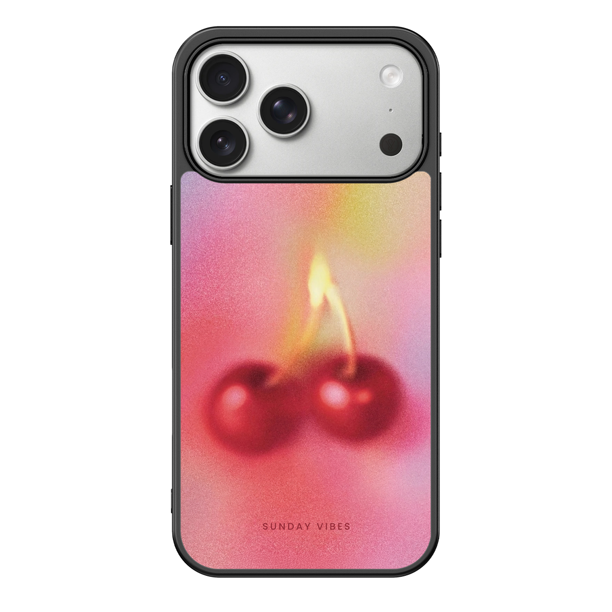 Cherry Flame iPhone Case