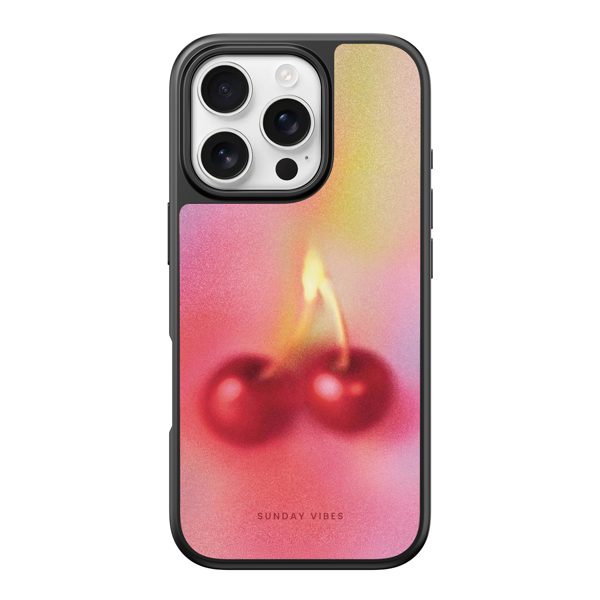 Cherry Flame iPhone Case