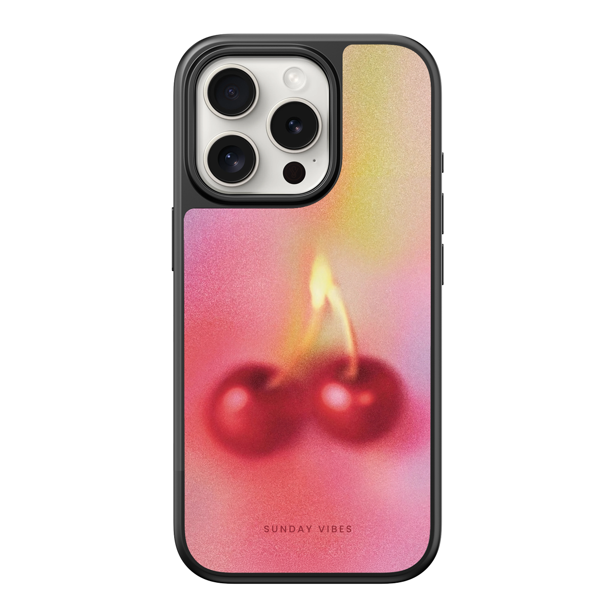 Cherry Flame iPhone Case