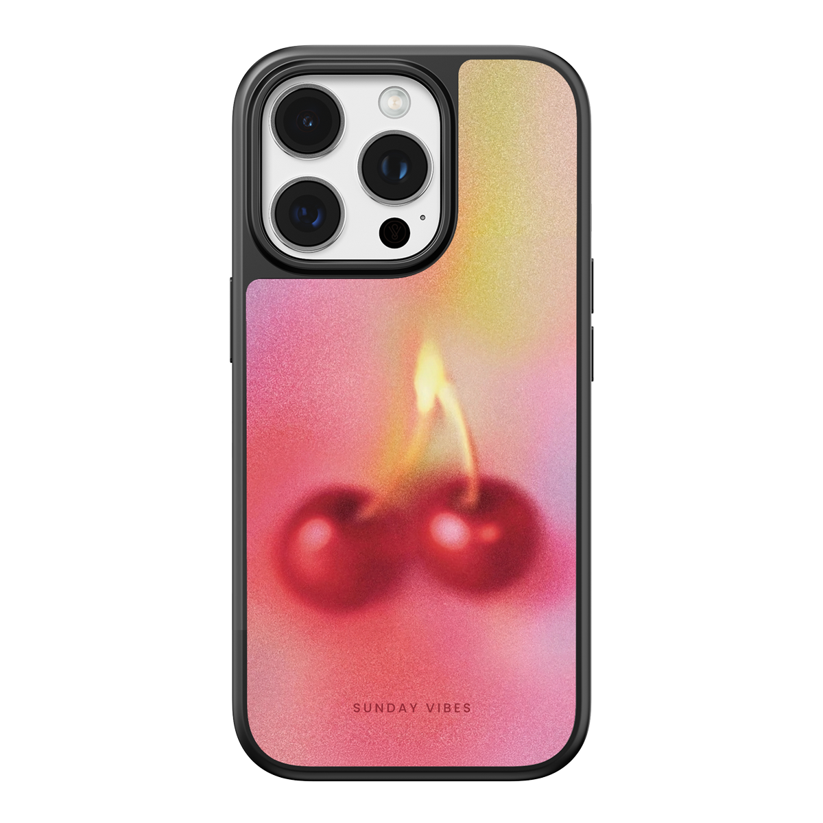 Cherry Flame iPhone Case
