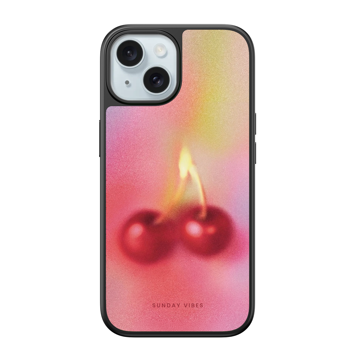 Cherry Flame iPhone Case