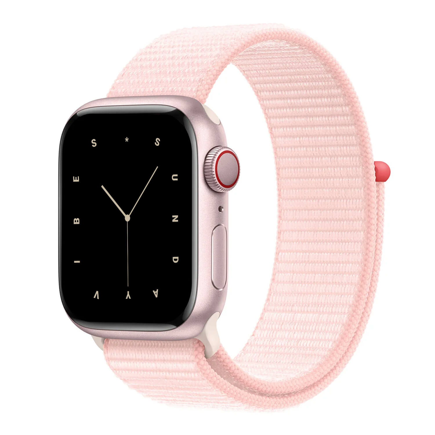 Nylon Sport Loop - Light Pink