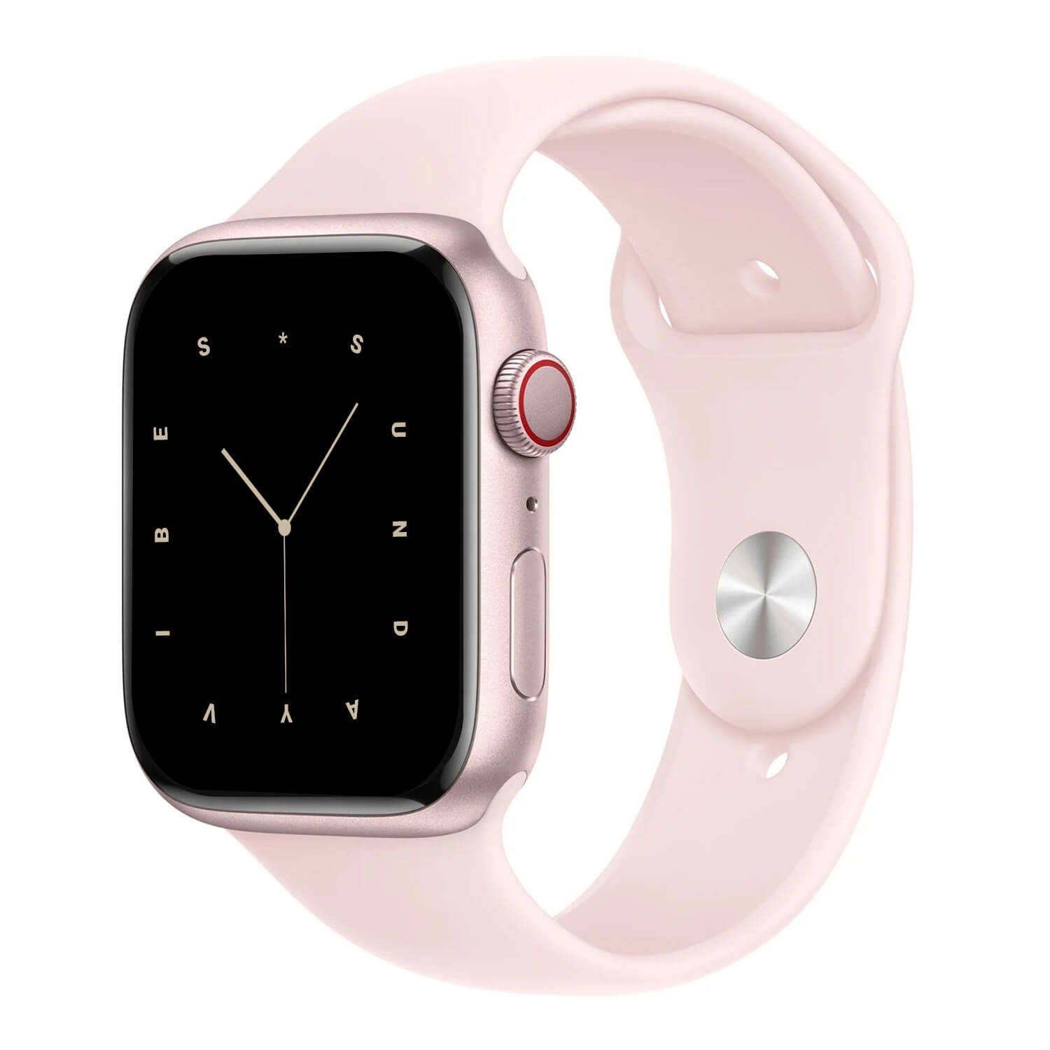 Silicone Sport Band - Light Pink