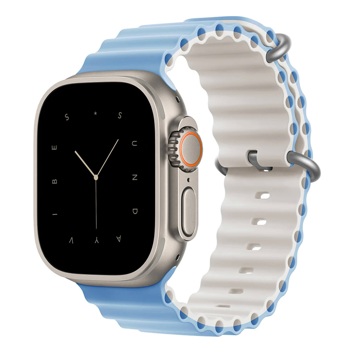 Silicone Ocean Band - Blue Fog & Starlight