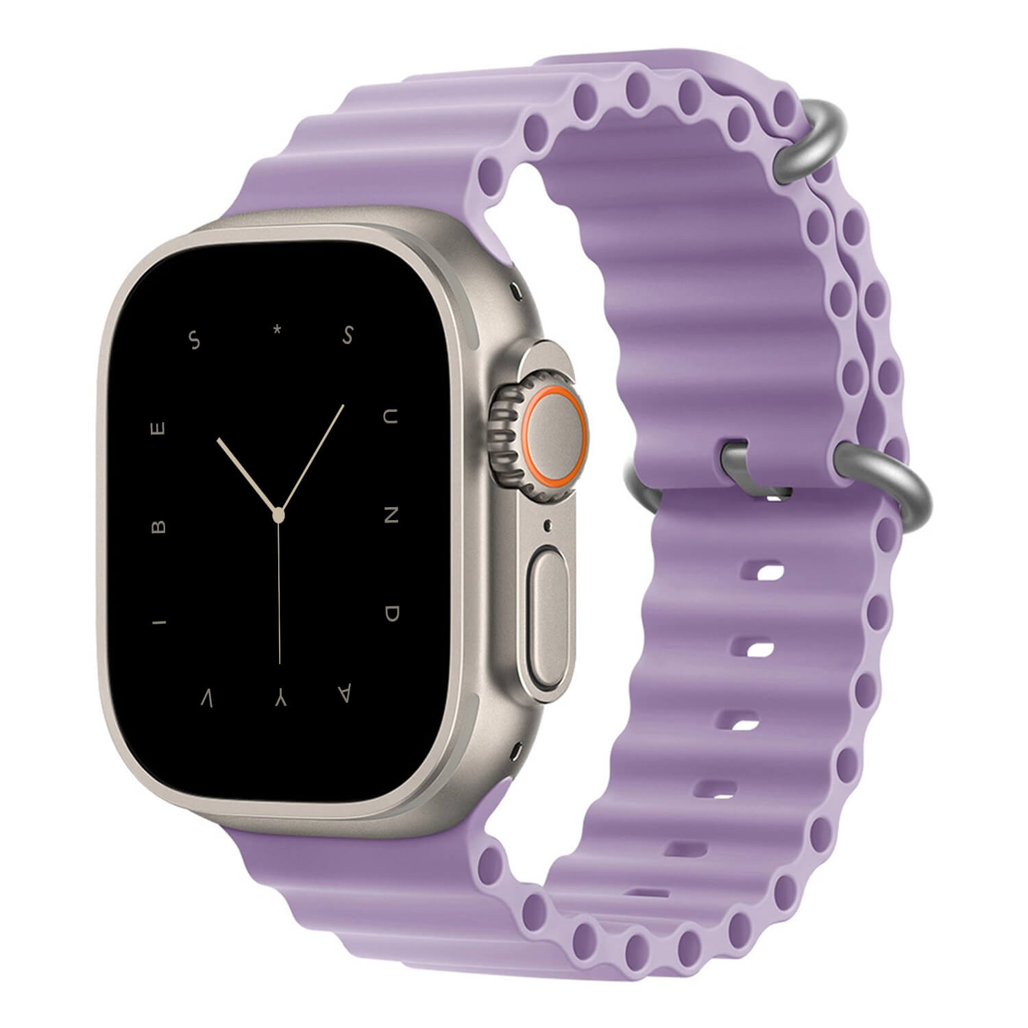 Silicone Ocean Band - Light Purple