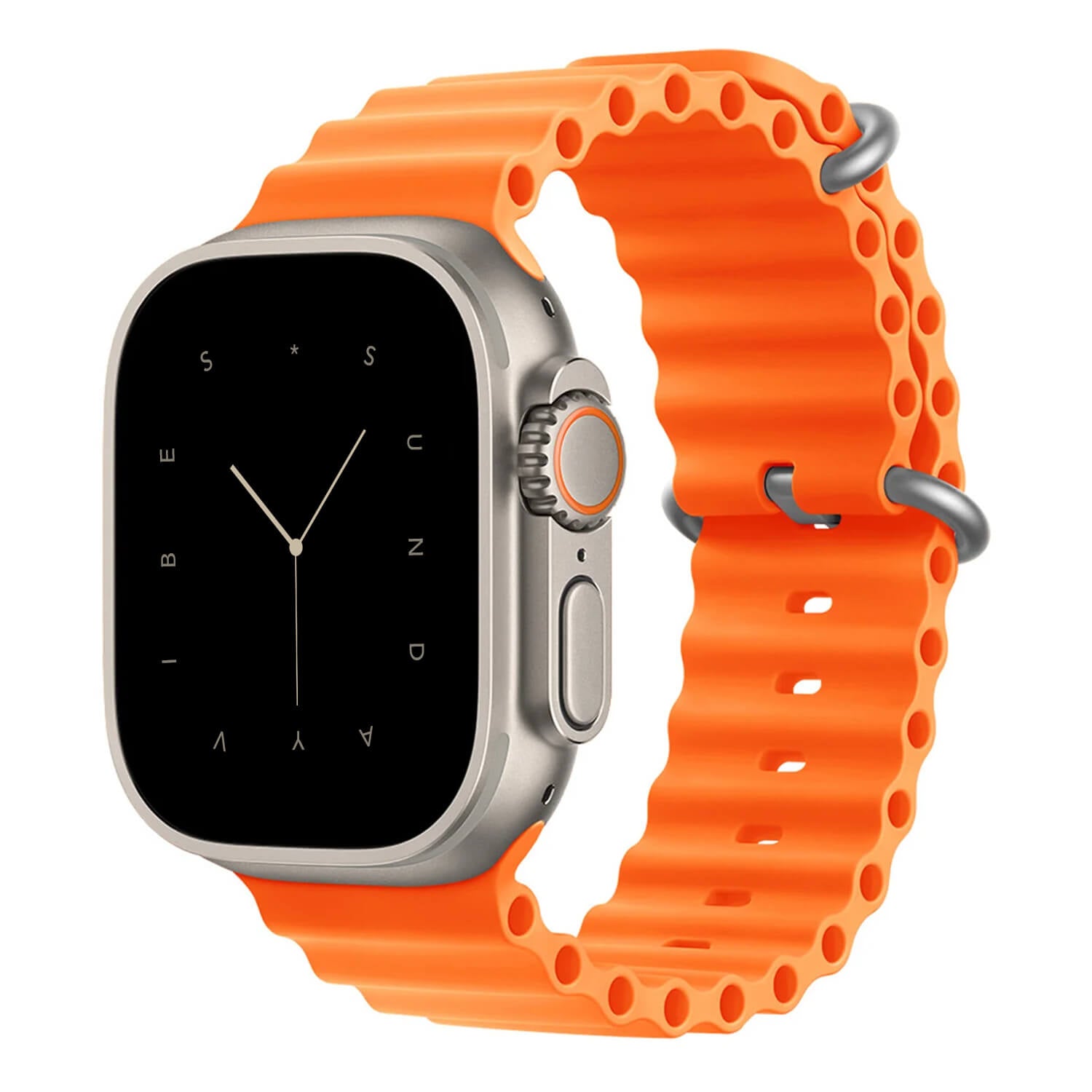 Silicone Ocean Band - Orange
