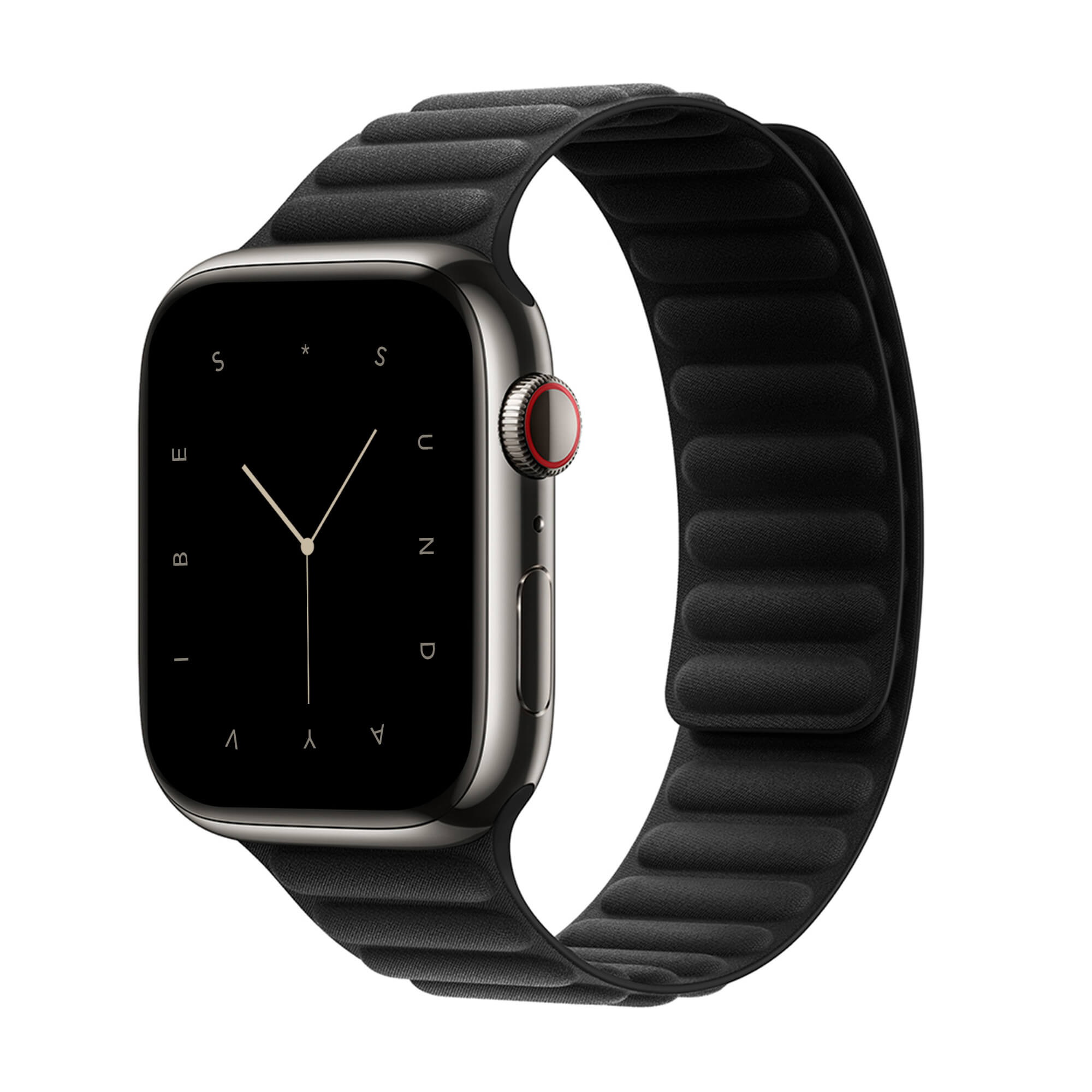 FineWoven Magnetic Link - Black