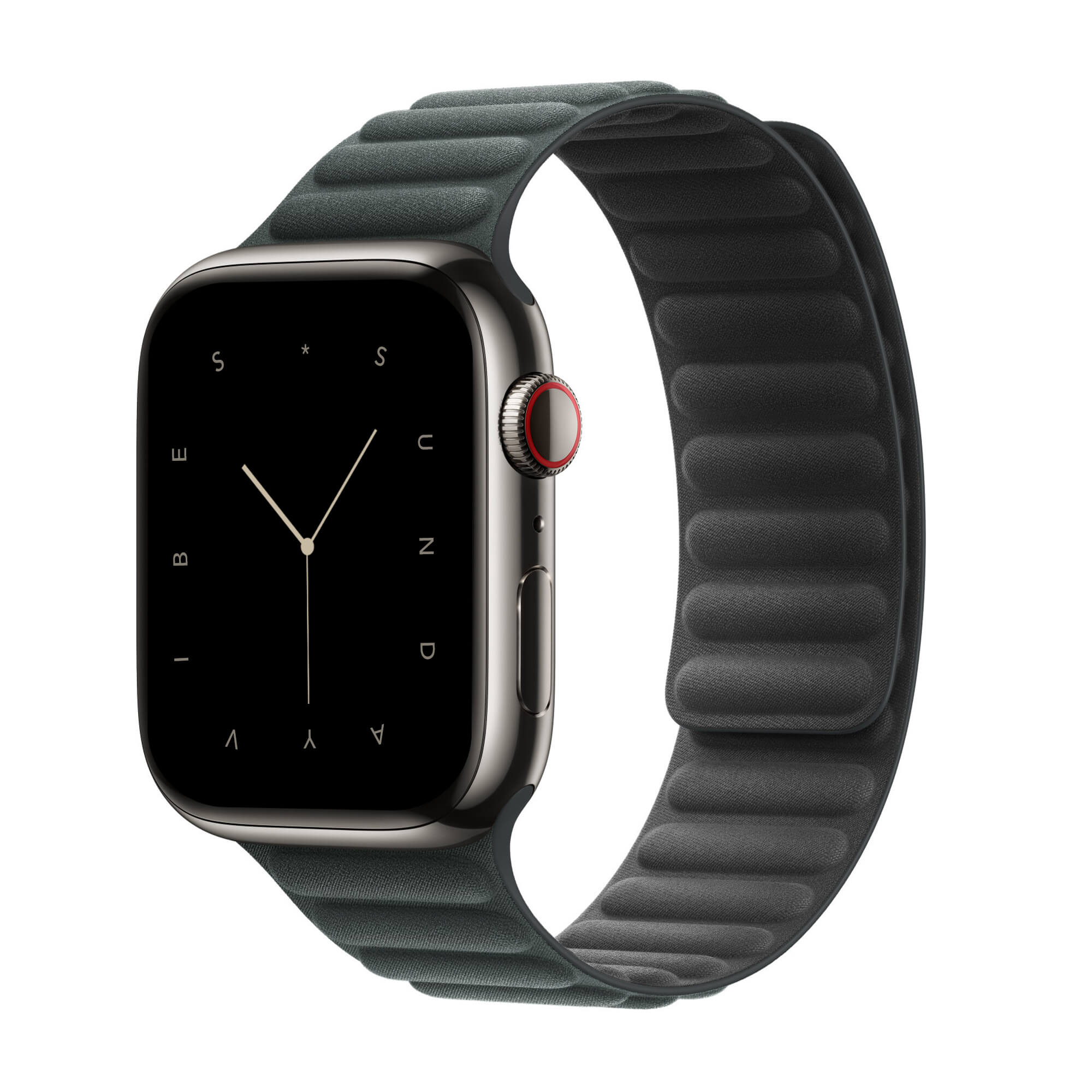 FineWoven Magnetic Link - Evergreen