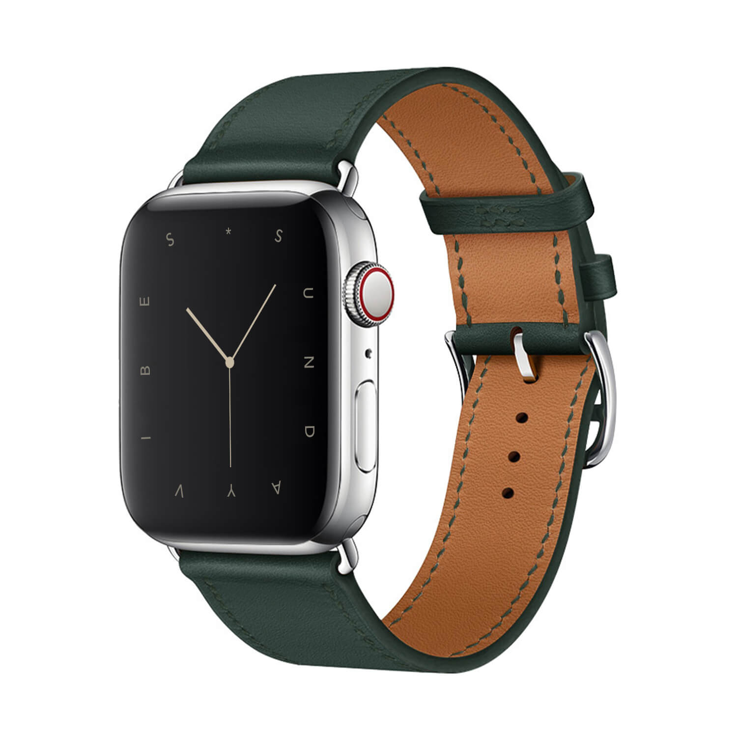 Classic Leather Single Tour - Midnight Green