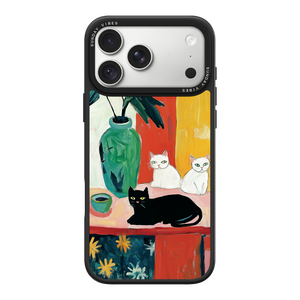 Feline Artistry iPhone Case