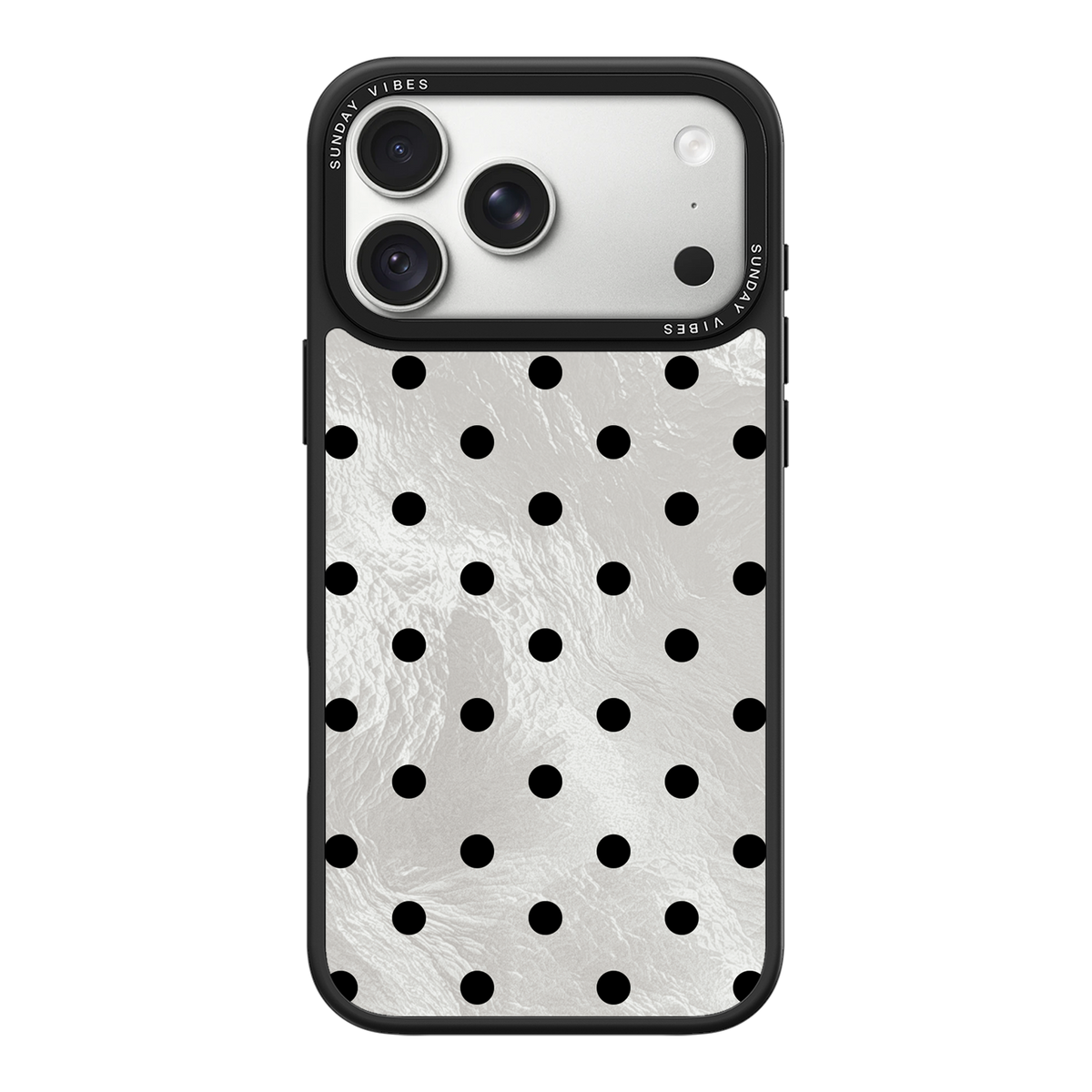 Moon Dust Polka iPhone Case
