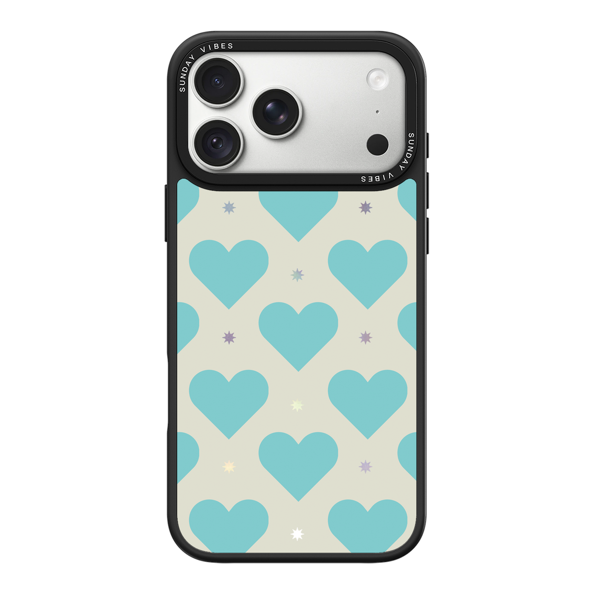Heart Grid iPhone Case