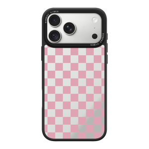 Pink Glitch iPhone Case