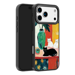 Feline Artistry iPhone Case