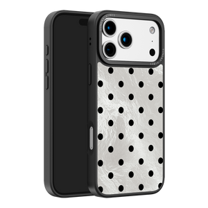 Moon Dust Polka iPhone Case