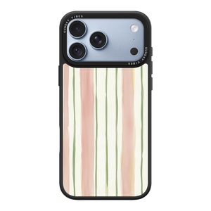Pastel Stripe Serenade iPhone Case