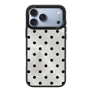 Moon Dust Polka iPhone Case