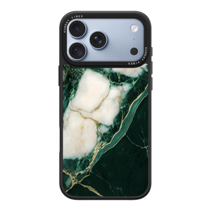 Emerald Vein Marble iPhone Case