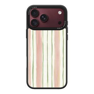 Pastel Stripe Serenade iPhone Case