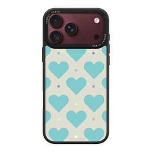 Heart Grid iPhone Case