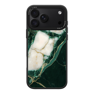 Emerald Vein Marble iPhone Case