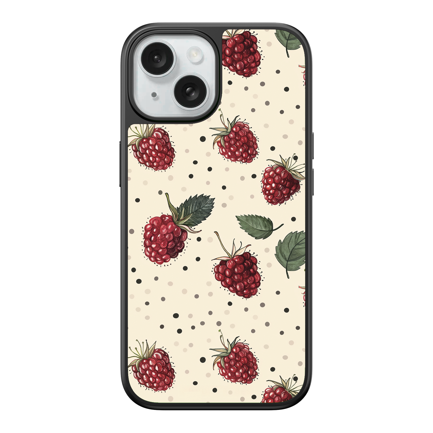 Raspberry Delight iPhone Case