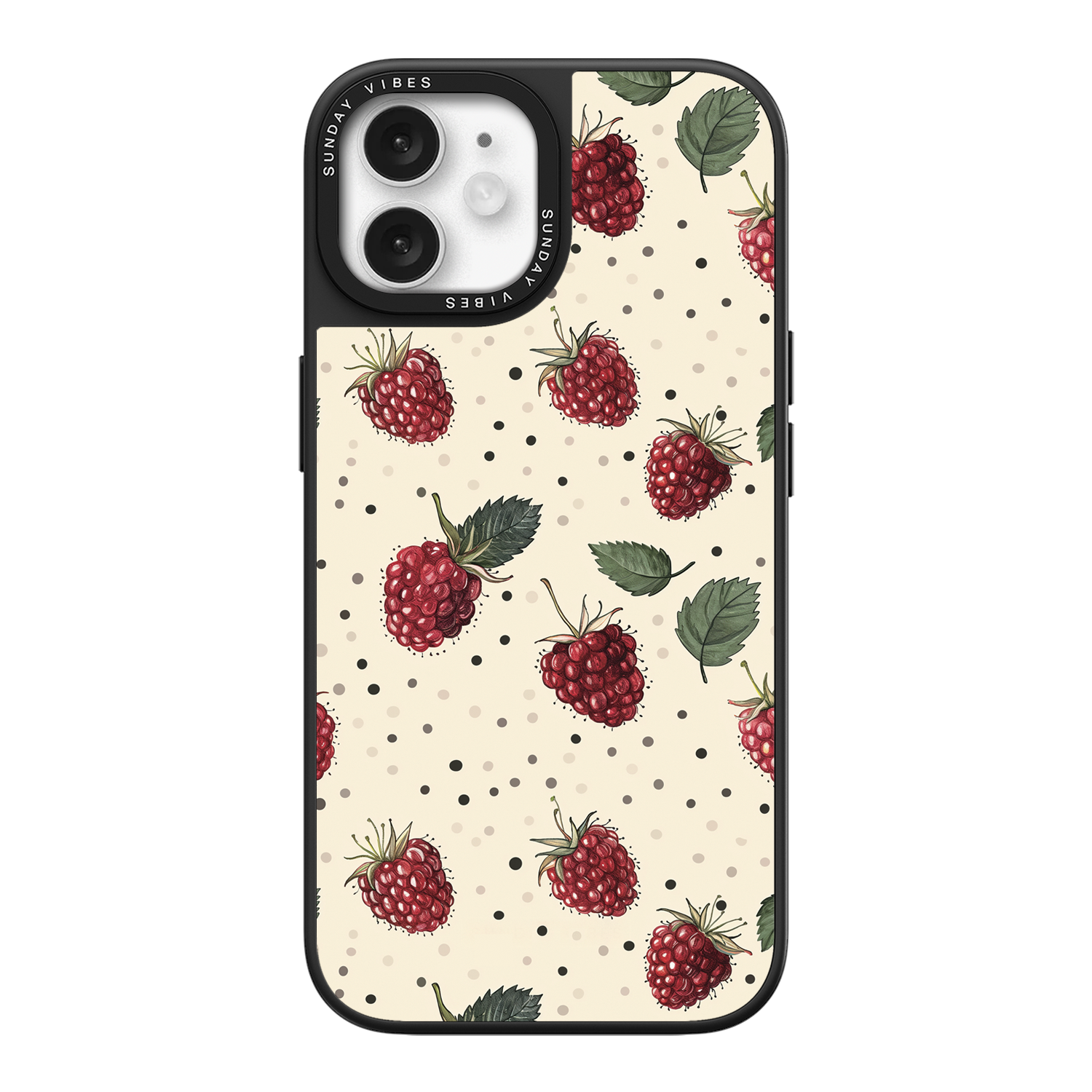 Raspberry Delight iPhone Case