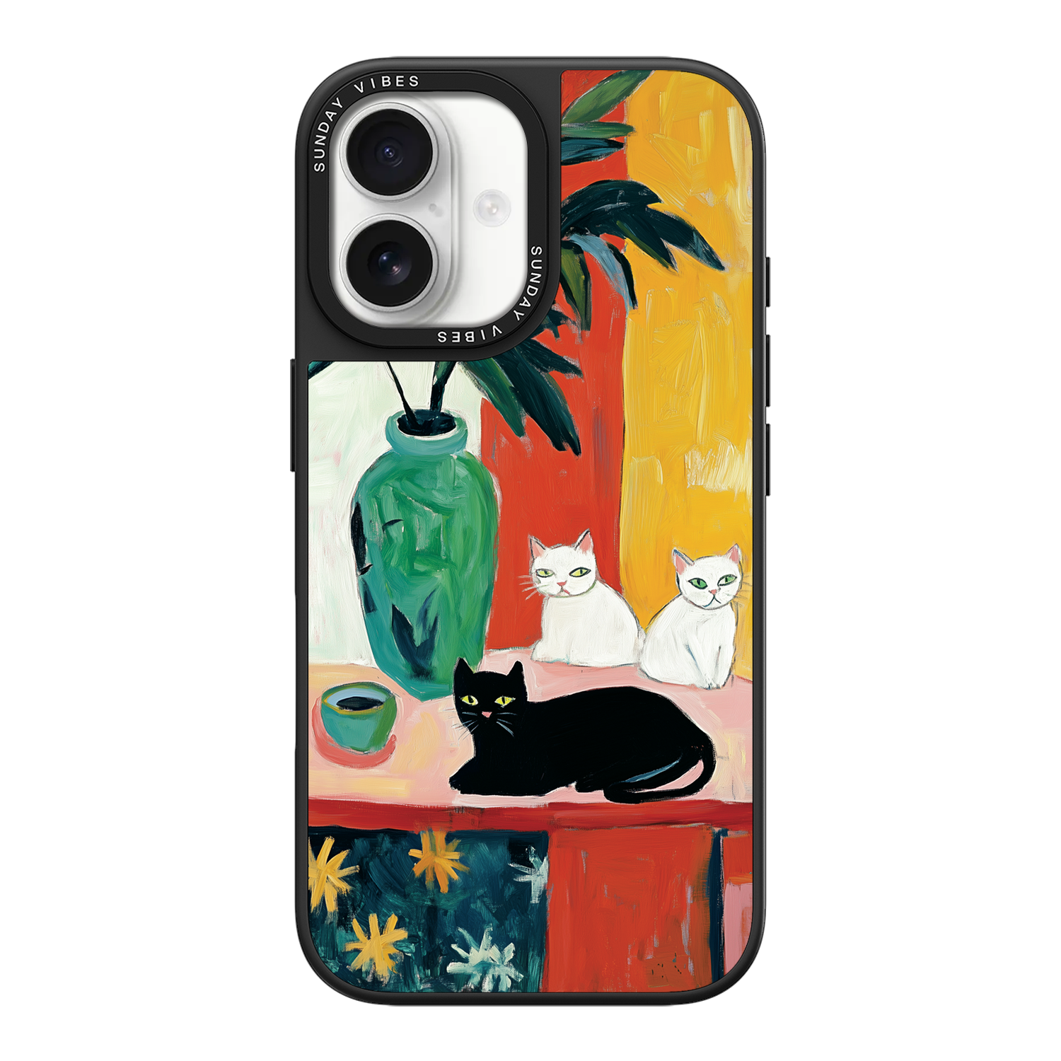 Feline Artistry iPhone Case