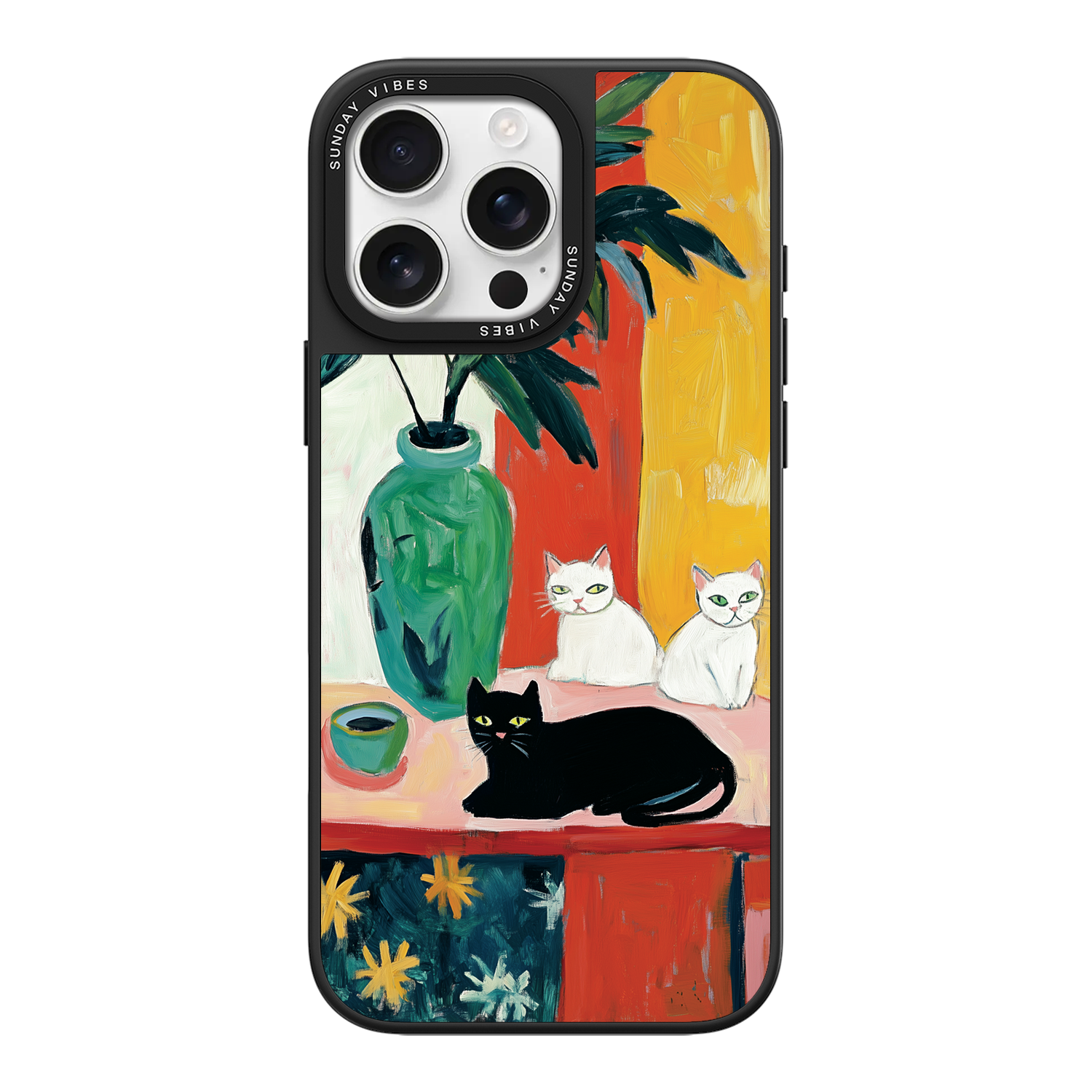 Feline Artistry iPhone Case