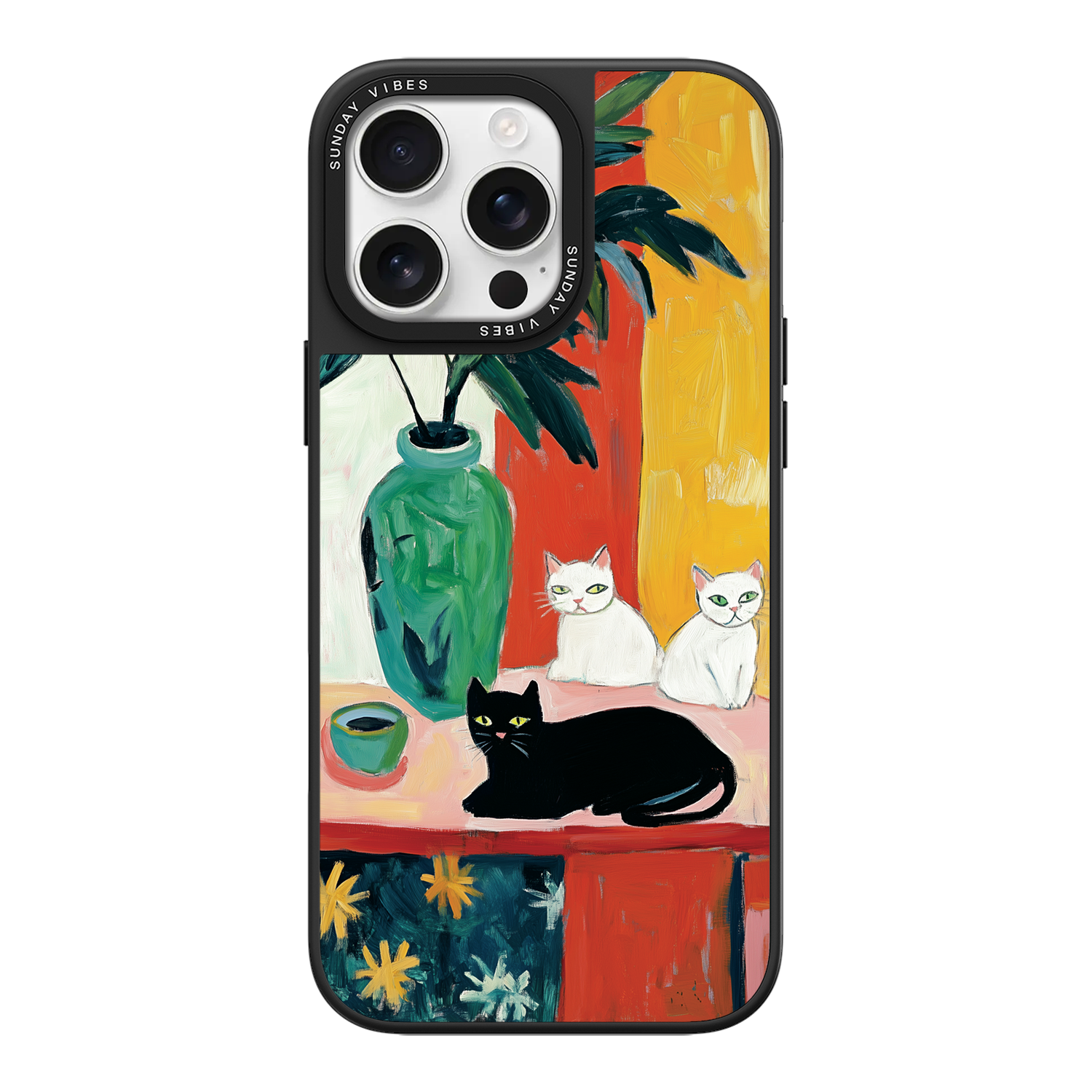 Feline Artistry iPhone Case