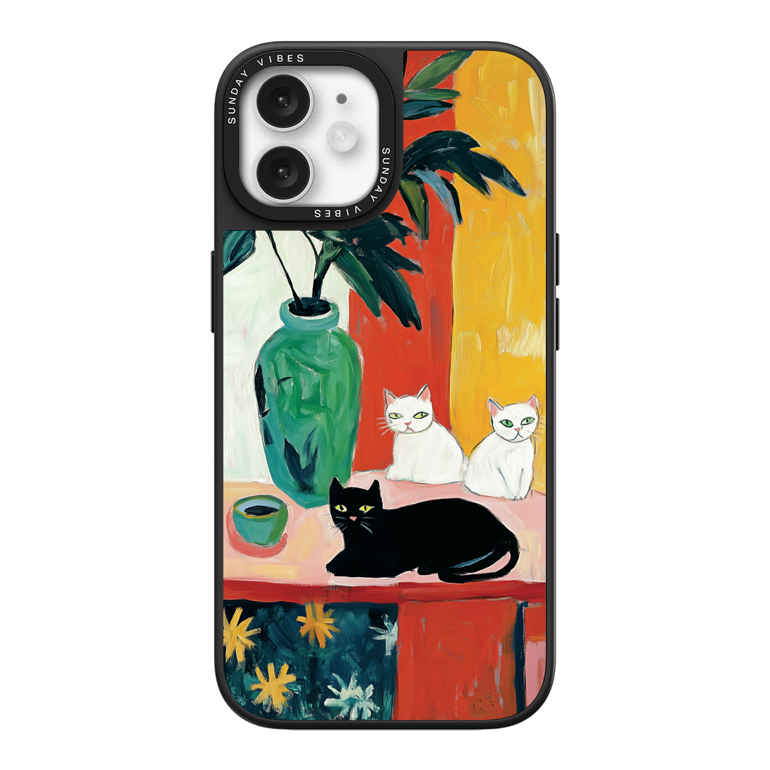 Feline Artistry iPhone Case