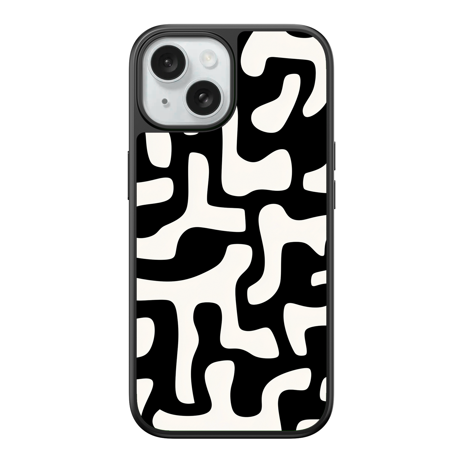 Monochrome Moo iPhone Case