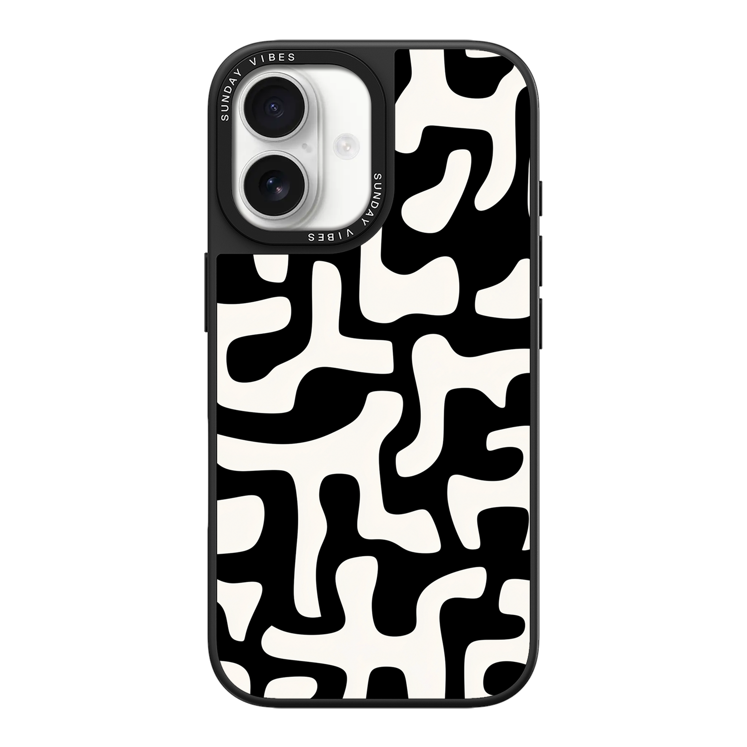 Monochrome Moo iPhone Case