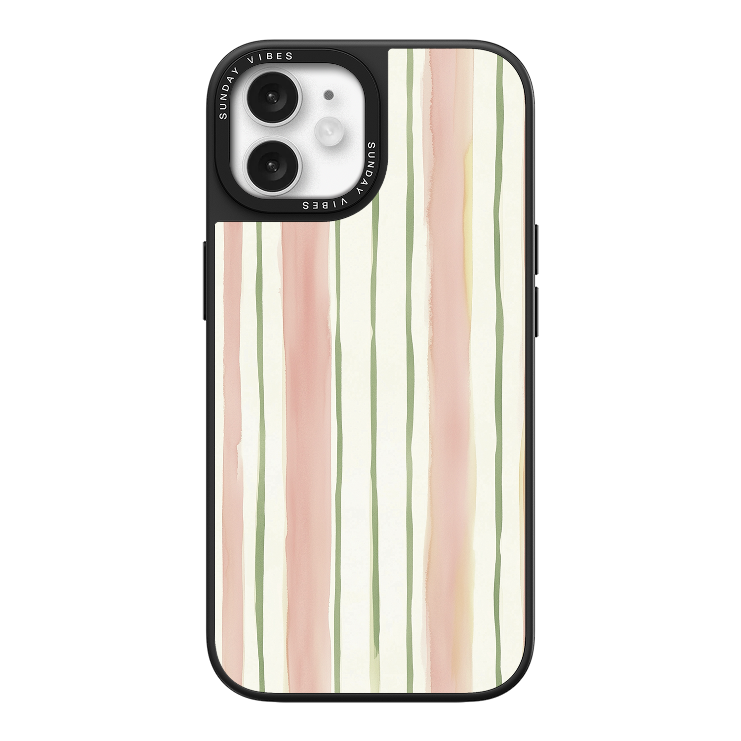 Pastel Stripe Serenade iPhone Case